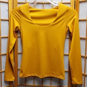 🌻 Blackmilk Mustard Yellow Long Sleeve Juniors S Womens XS